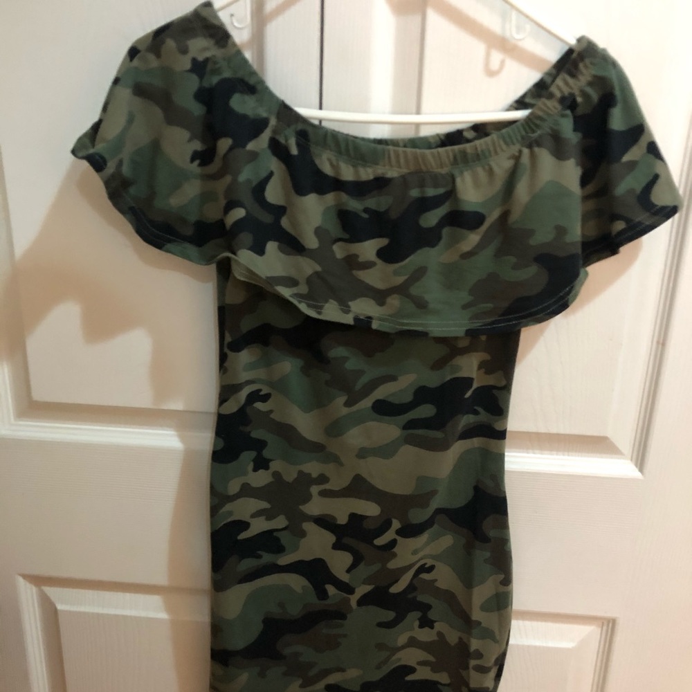 Off the shoulder dress